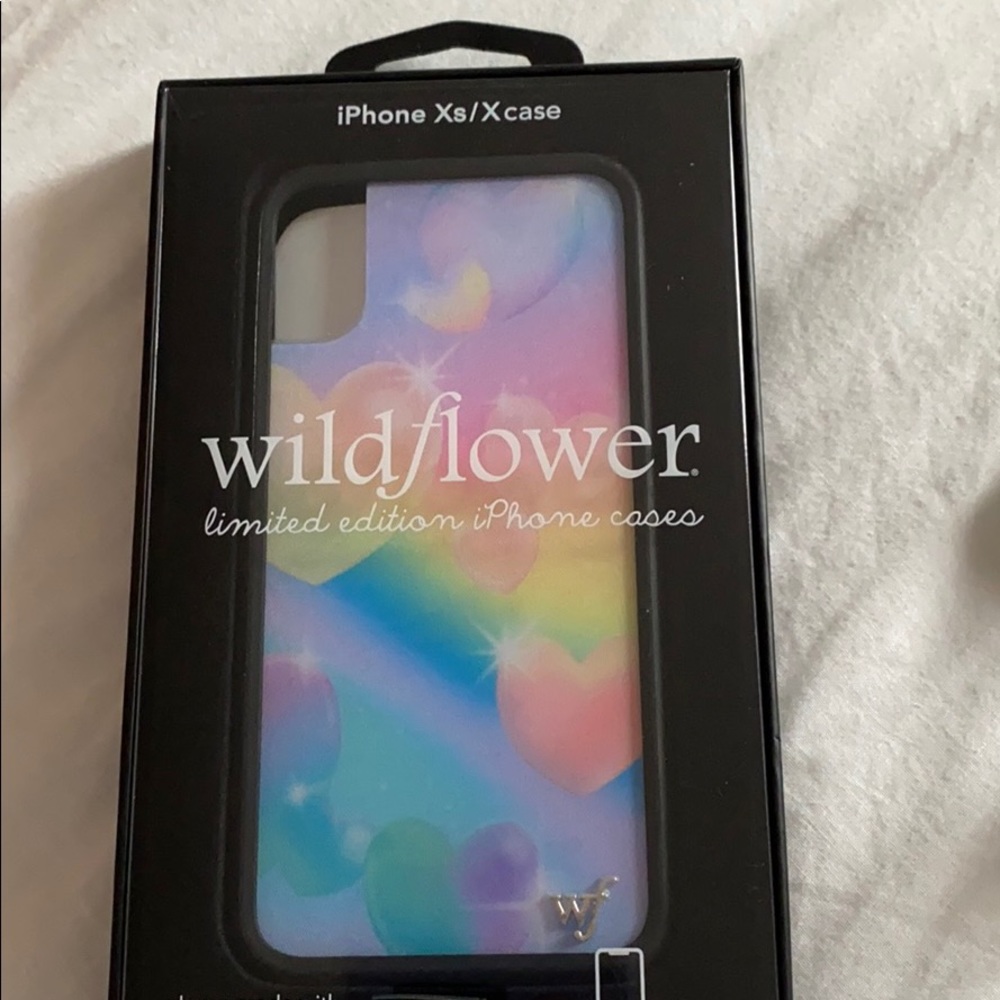 Wildflower limited edition iPhone XS/X case